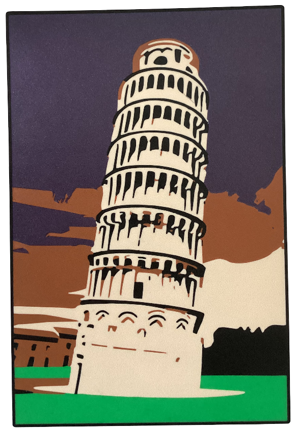 Leaning Tower Art
