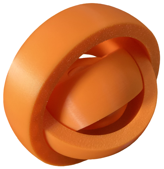 Rotating Rings Fidget Toy
