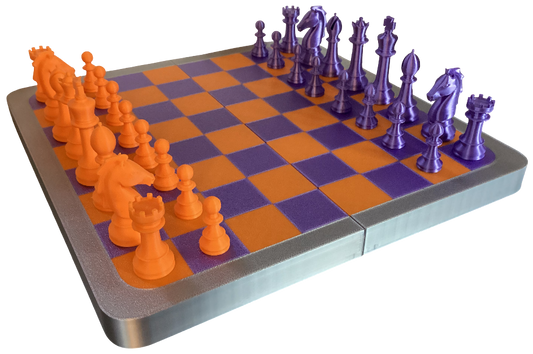 Fully Magnetic Chess/Checkers Game