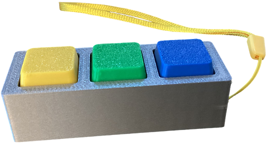 3-Up Mechanical Keyboard Fidget 3-Key