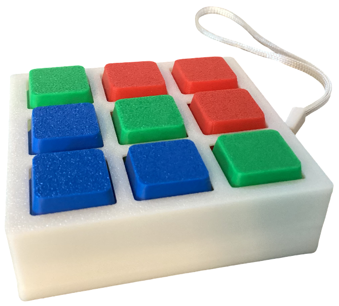 3x3 Mechanical Keyboard Fidget 9-Key