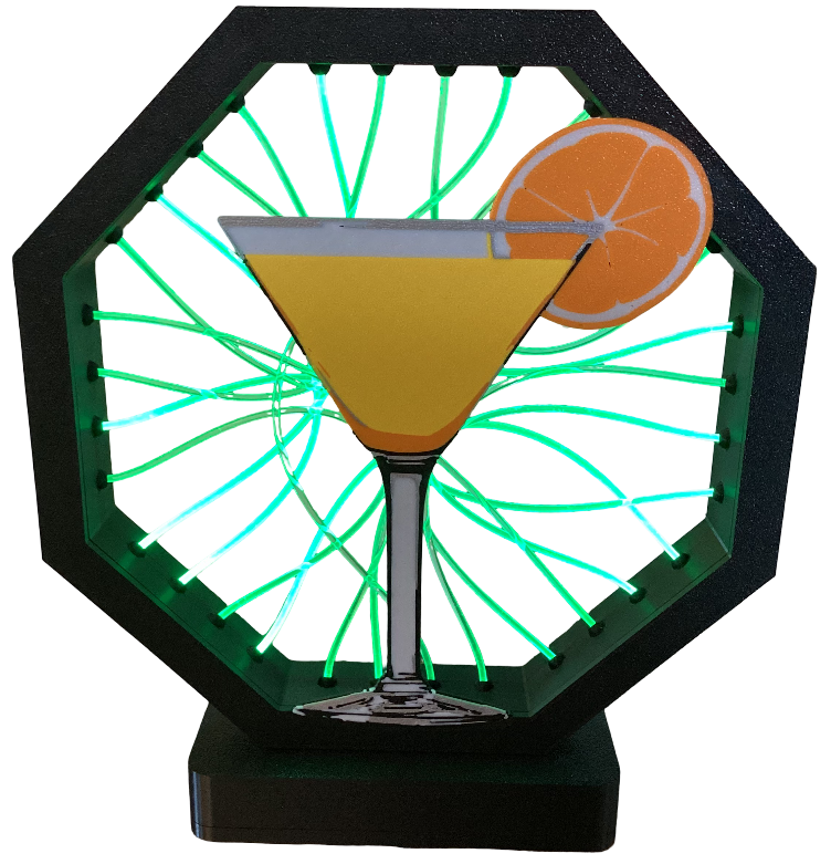 Cocktail - Cover for Fiber Optic Lamp