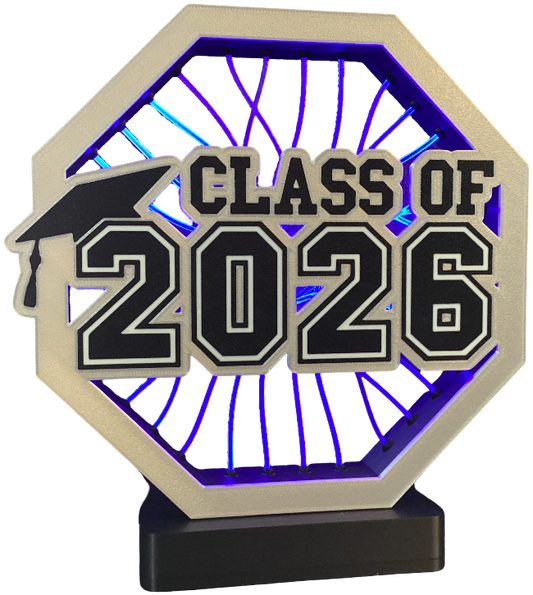 Class of 2026 - Cover for Fiber Optic Lamp