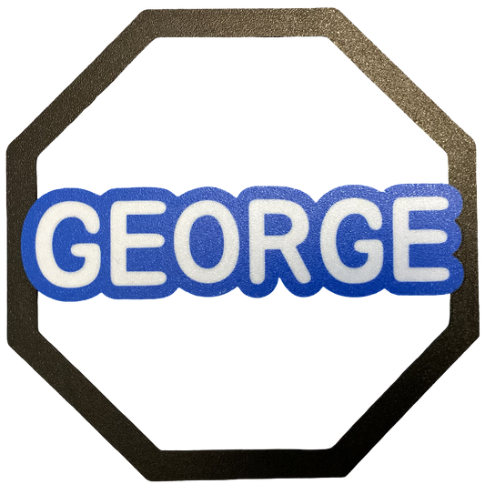 Personalized Name - Cover for Fiber Optic Lamp