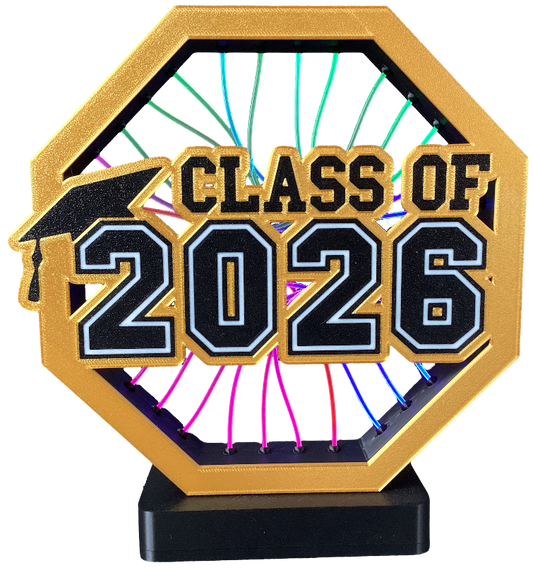 Class of 2026 - Cover for Fiber Optic Lamp