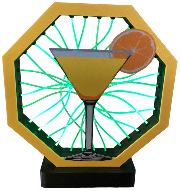Cocktail - Cover for Fiber Optic Lamp